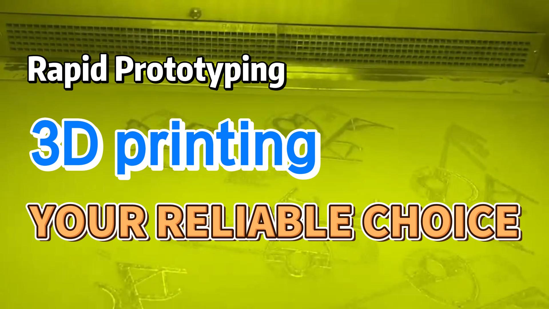 What is rapid prototyping or 3D printing?